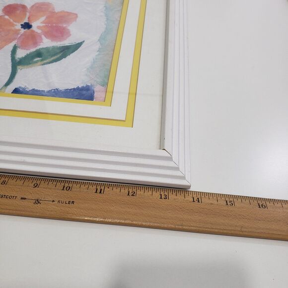 Alfred Alexander Gockel Framed Art - Framed and Matted Floral Prints, Set of 2 - Picture 4 of 7